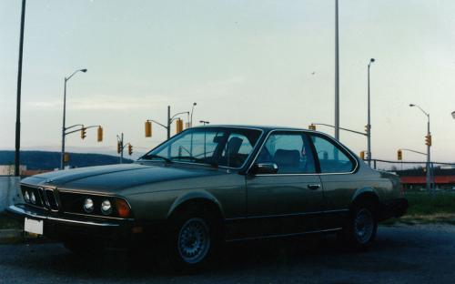 Beautiful1980 BMW 633i on display at the 1405 Hammond corner lot. For many years those waiting at the lights going into the Northgate mall were allowed to gaze at some very cool cars to their right. This vehicle (along with many) being purchased from our trusted Toronto wholesaler, Ian Garry, whom still supplies us with quality units to this day.