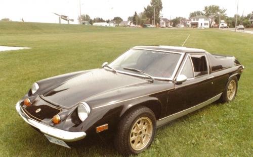 Terry’s 1972 Lotus Europa Twin cam “john players special” in a glamour shot at Lee Park in North Bay. This along with the 1969 Lotus, the 1981 320i and a Lada are the reason Terry is in the car business today. He quickly found insuring a dealer plate and a car lot to be cheaper than all four cars on his personal policy.