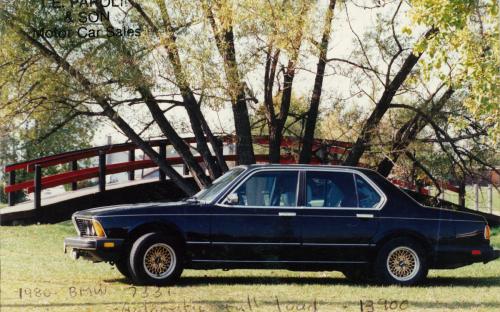 A “fully loaded” 1980 BMW 733i at Thompson Park, this car doubled as Joanne Parolin’s (Terry’s better half) “company car”. Lovingly referred to Joanne as “black beauty”, not so loved when the heater didn’t work in the winter time…