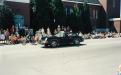 Cassells St Parade in summer of 1987, 2 year old Andrea Parolin performing a technical inspection on the left rear wheel of the 1969 Porsche 911S, on the fly.